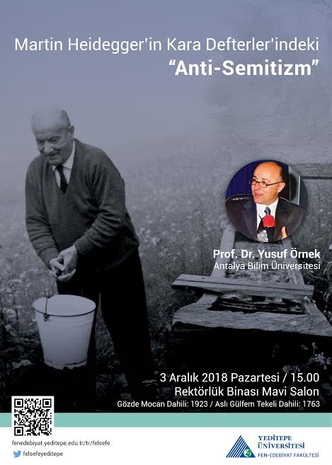 Martin Heidegger'in Kara Defterler'indeki ''Anti - Semitizm''