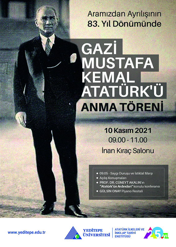 10 Kasım Atatürk’ü Anma Töreni