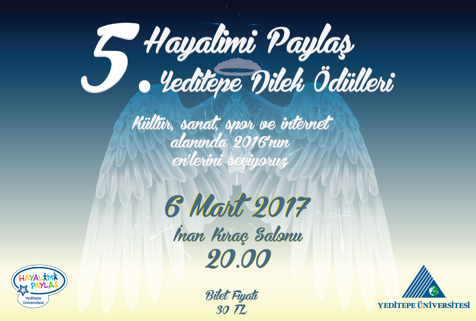  5. Yeditepe “Share My dream” Community “Make a Wish” Prizes