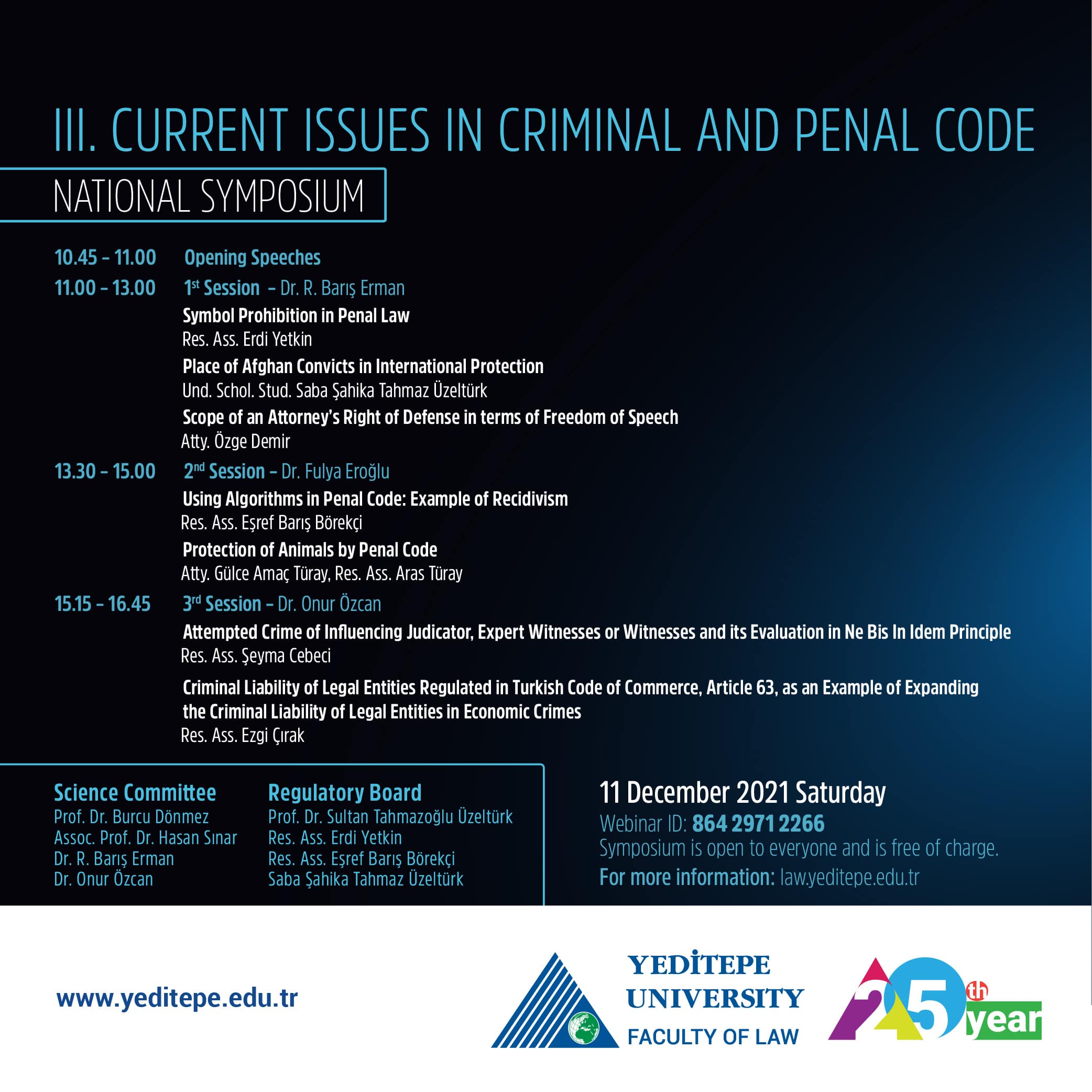Symposium On Current Issues In Law