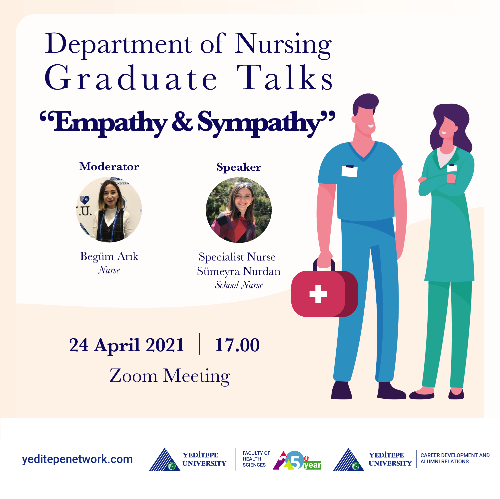 Department of Nursing Graduate Talks - Empathy & Sympathy