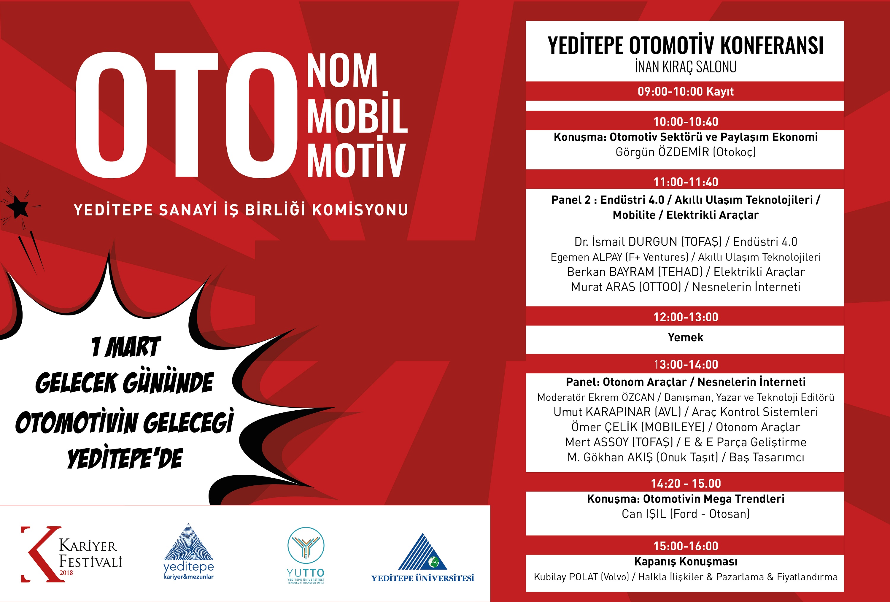 YEDİTEPE AUTOMOTİV CONFERENCE