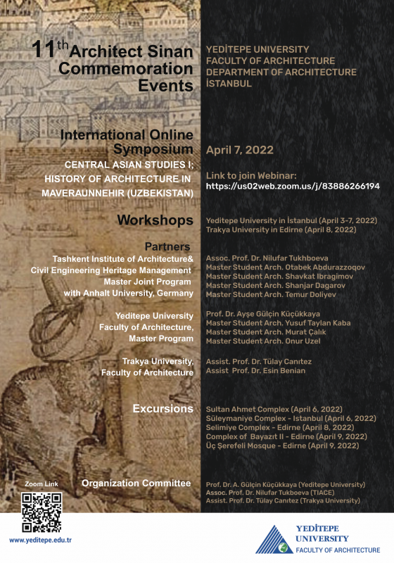 11th Architect Sinan Commemoration Events