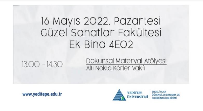 Dokunsal Materyal Atölyesi