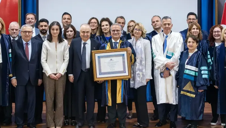 Honorary Doctorate from Yeditepe University to H.E. Giorgio Marrapodi, Ambassador of the Italian Republic to Türkiye