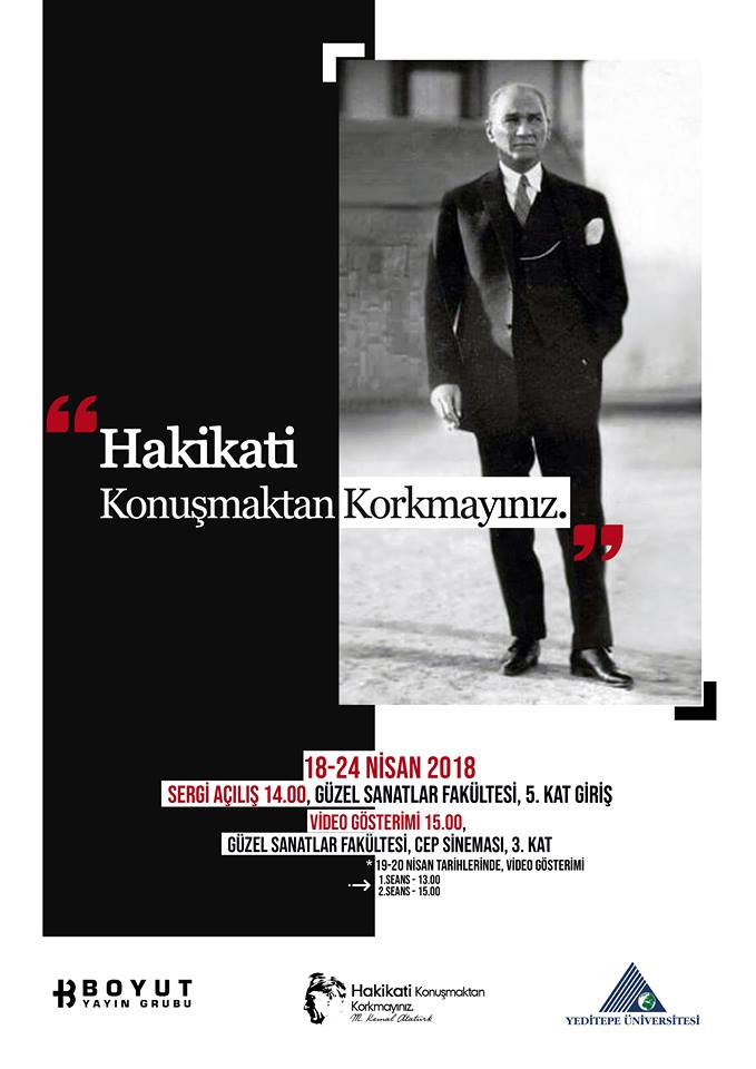 ''Hakikati Konuşmaktan Korkmayınız''Atatürk Sözleri Sergisi