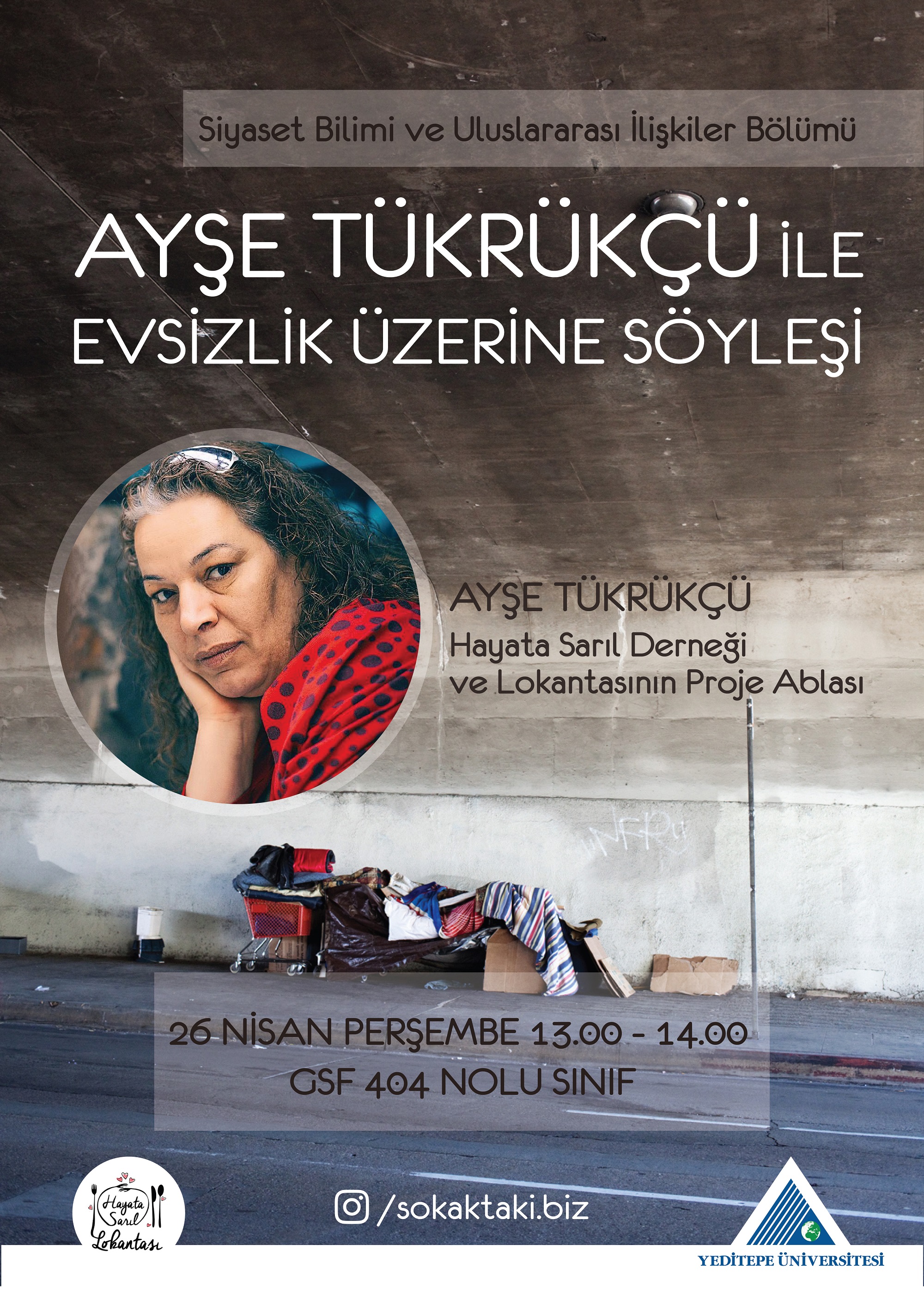 Ayşe Tükrükçü ile Evsizlik Üzerine Söyleşi