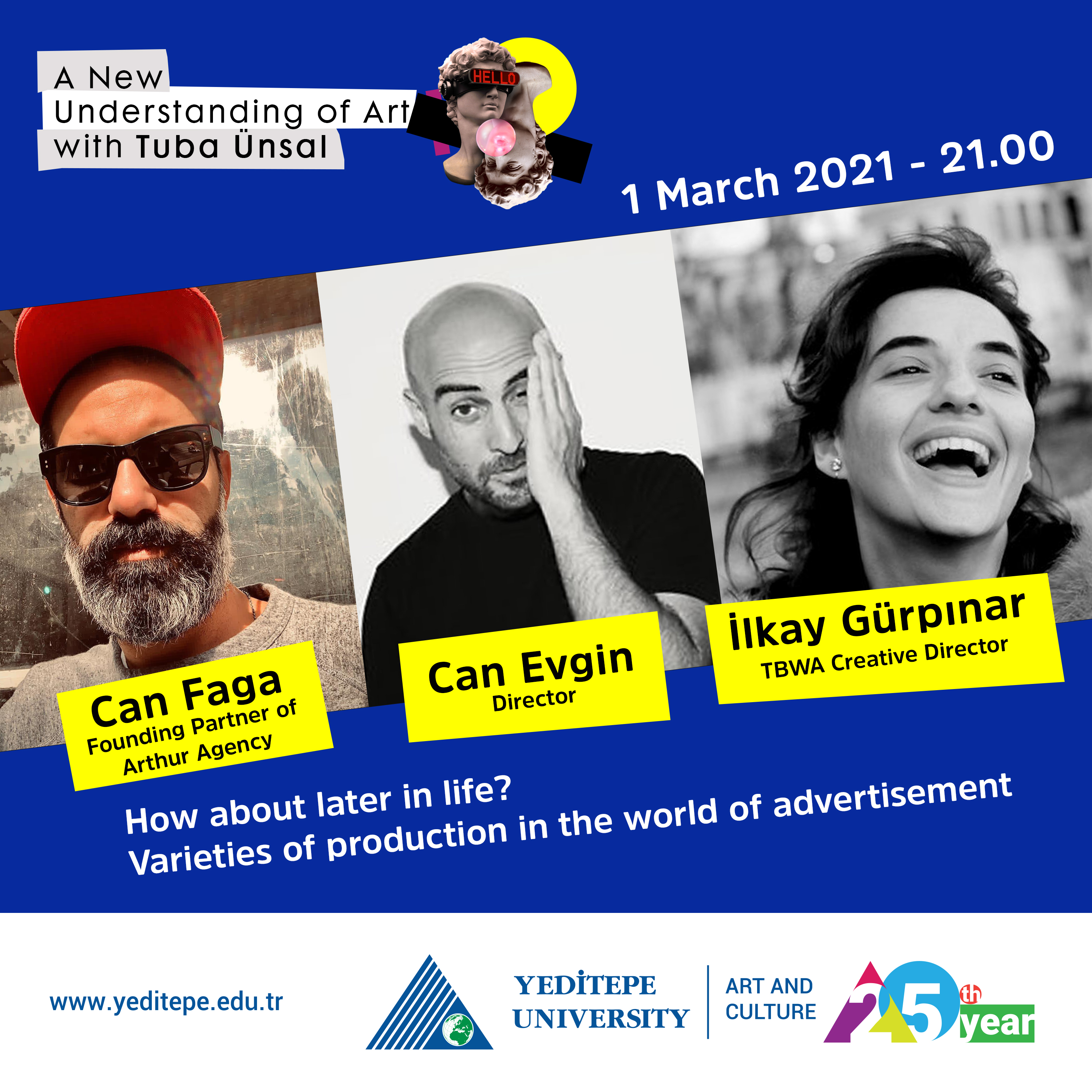 Kültür Sanat - Tuba Ünsal ile Yenilenen Sanat Anlayışı | Can Faga & Can Evgin & İlkay Gürpınar