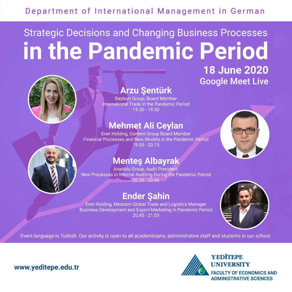 Pandemi Döneminde Stratejik Kararlar ve Değişen İş Süreçleri
