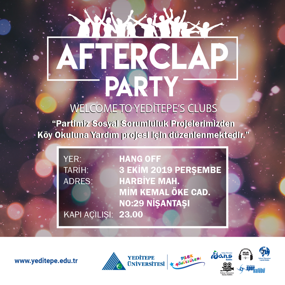 AFTERCLAP PARTY