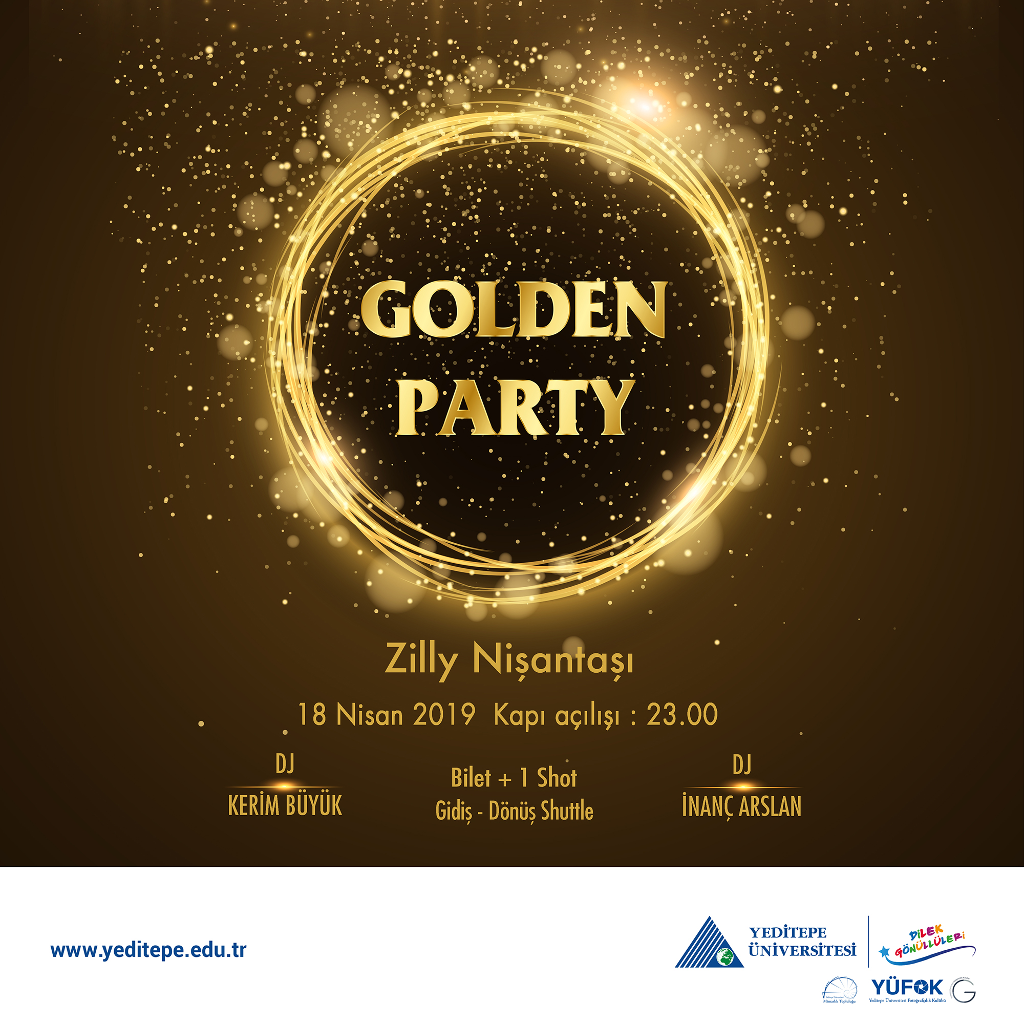 Dilek Gönüllüleri Kulübü - Golden Party