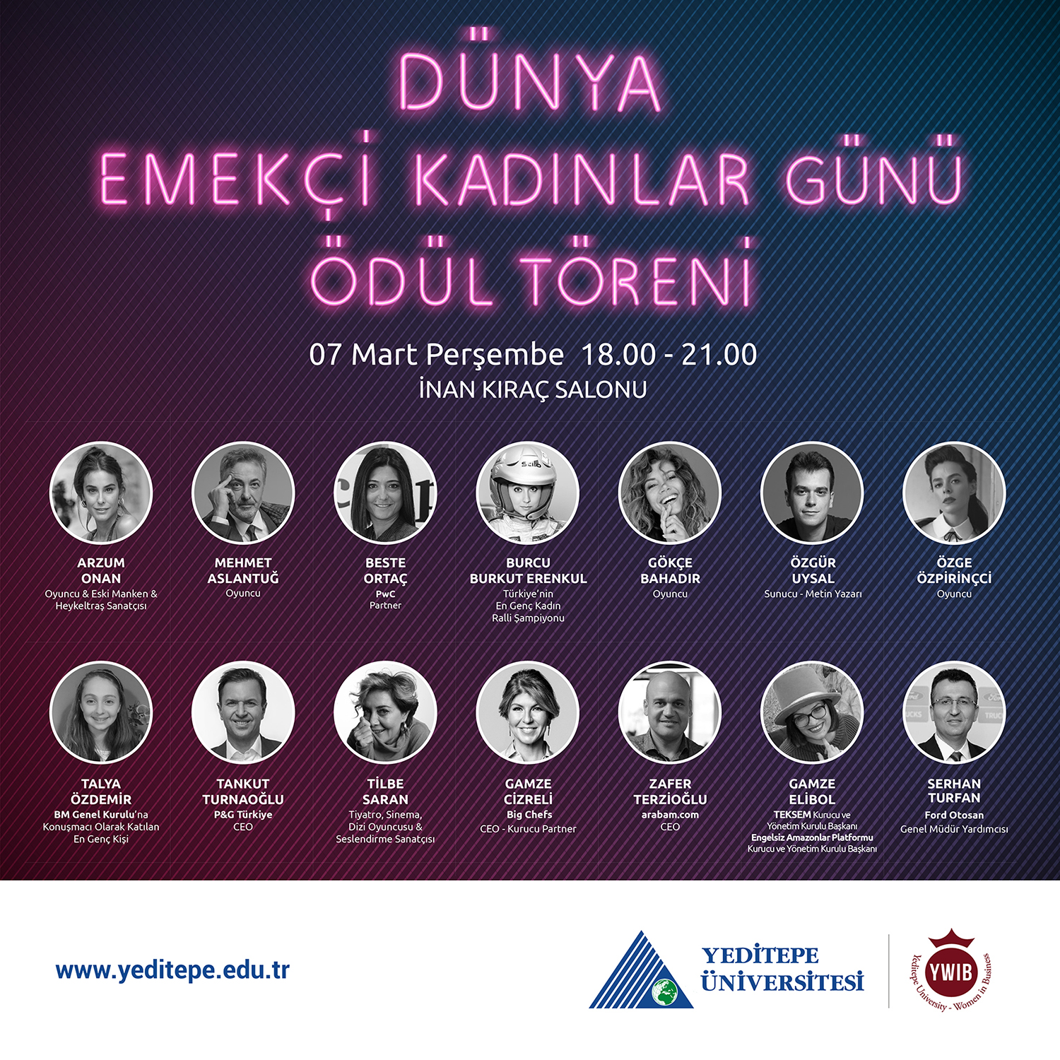 Dünya Emekçi Kadınlar Günü Ödül Töreni