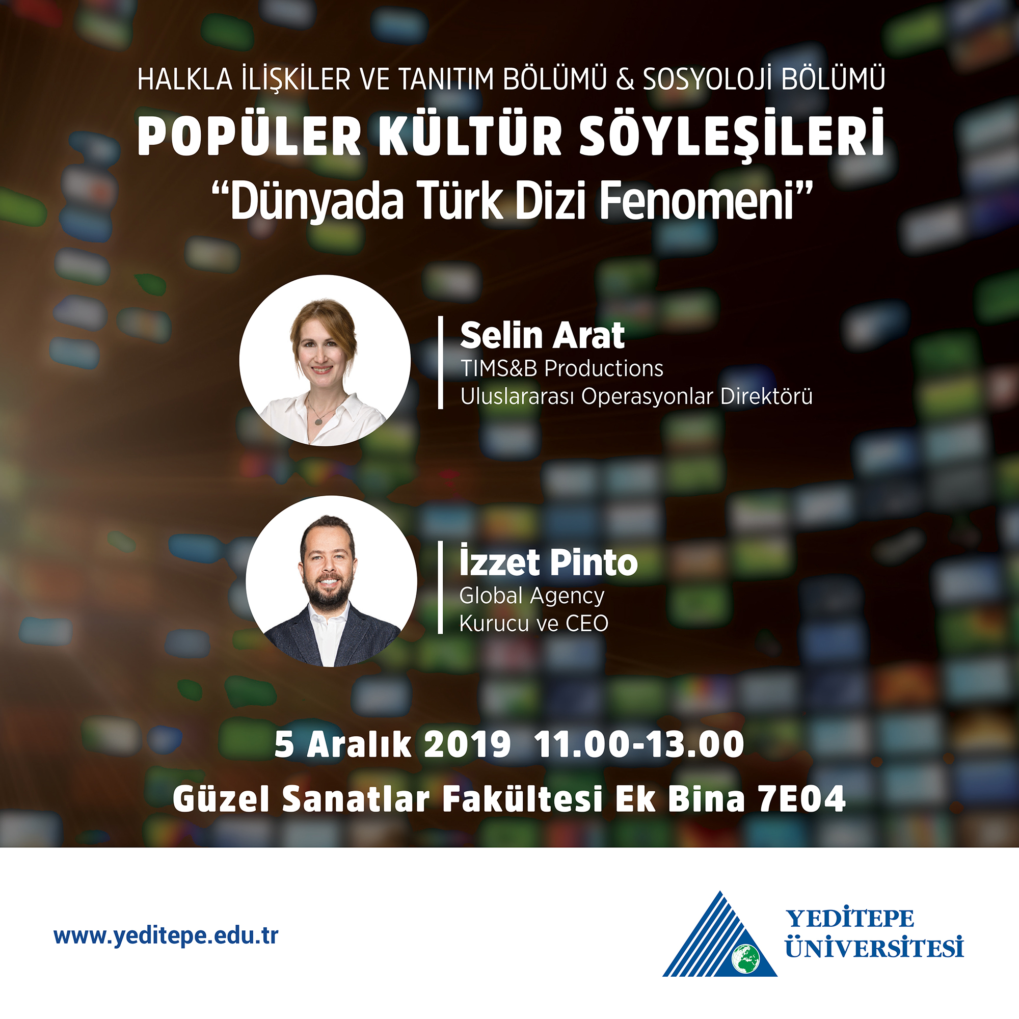 Popüler Kültür Söyleşileri: Dünyada Türk Dizi Fenomeni