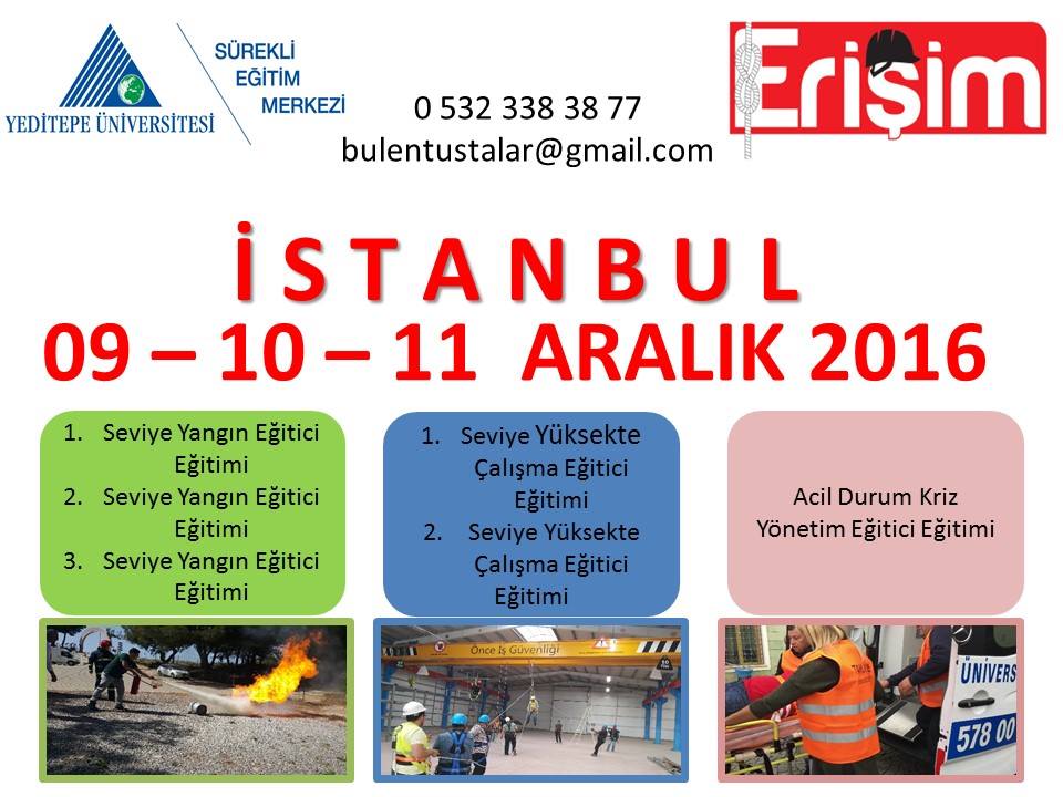İş Güvenliği İşçi Sağlığı Eğitimlerinde Türkiye Birincisiyiz. 