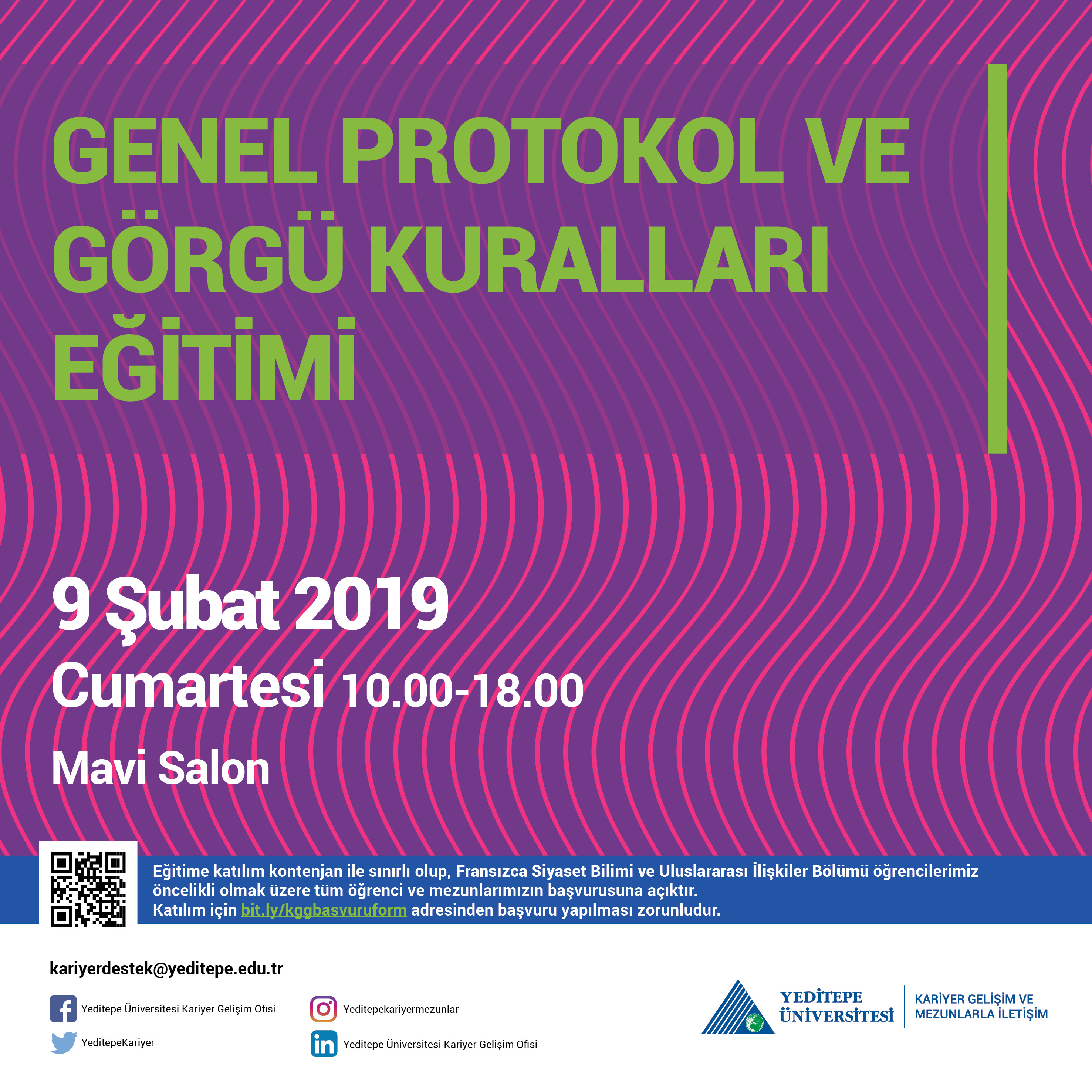 Genel Protokol ve Görgü Kuralları Eğitimi