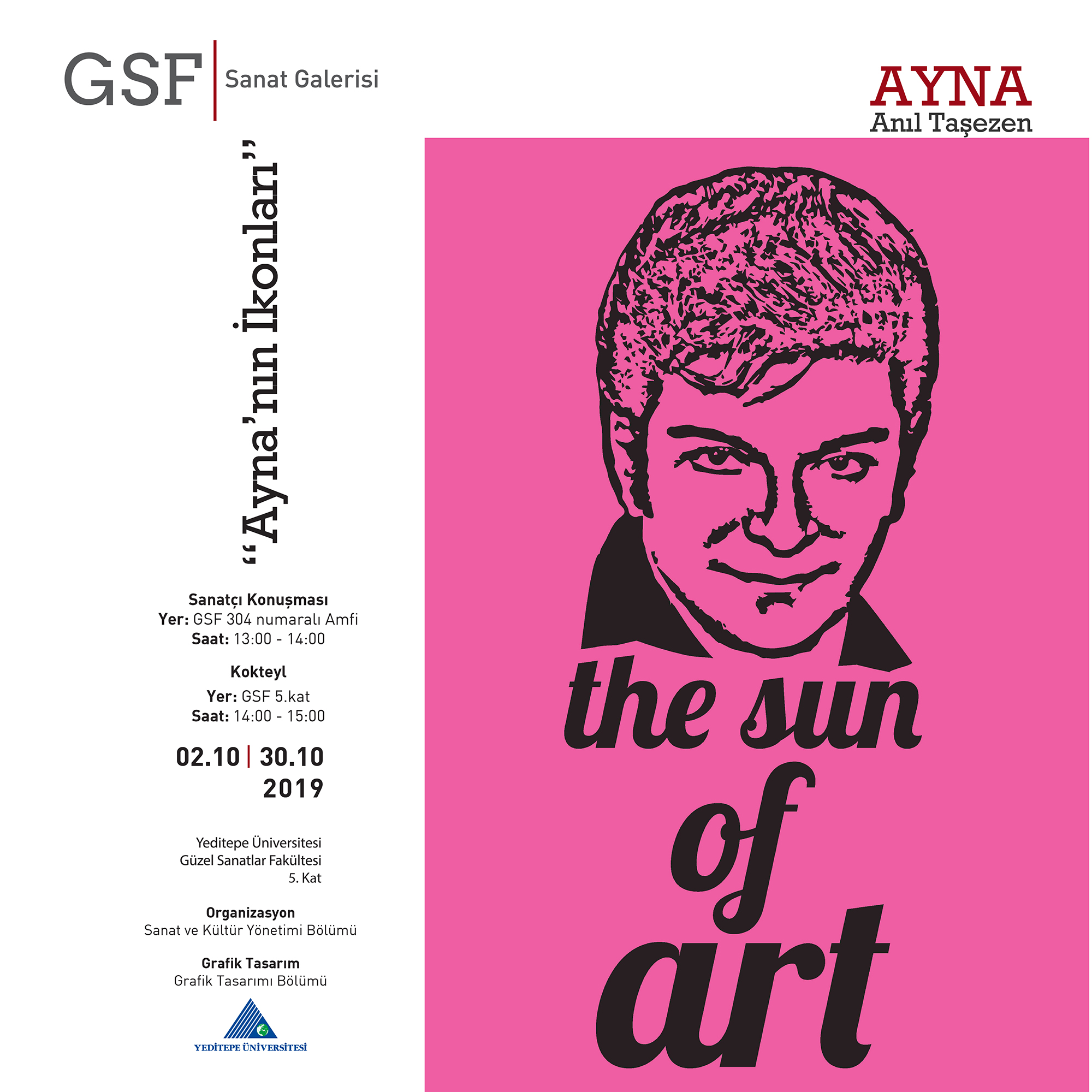 GSF Sanat Galerisi - Anıl Taşezen (AYNA) | "Ayna'nın İkonları"