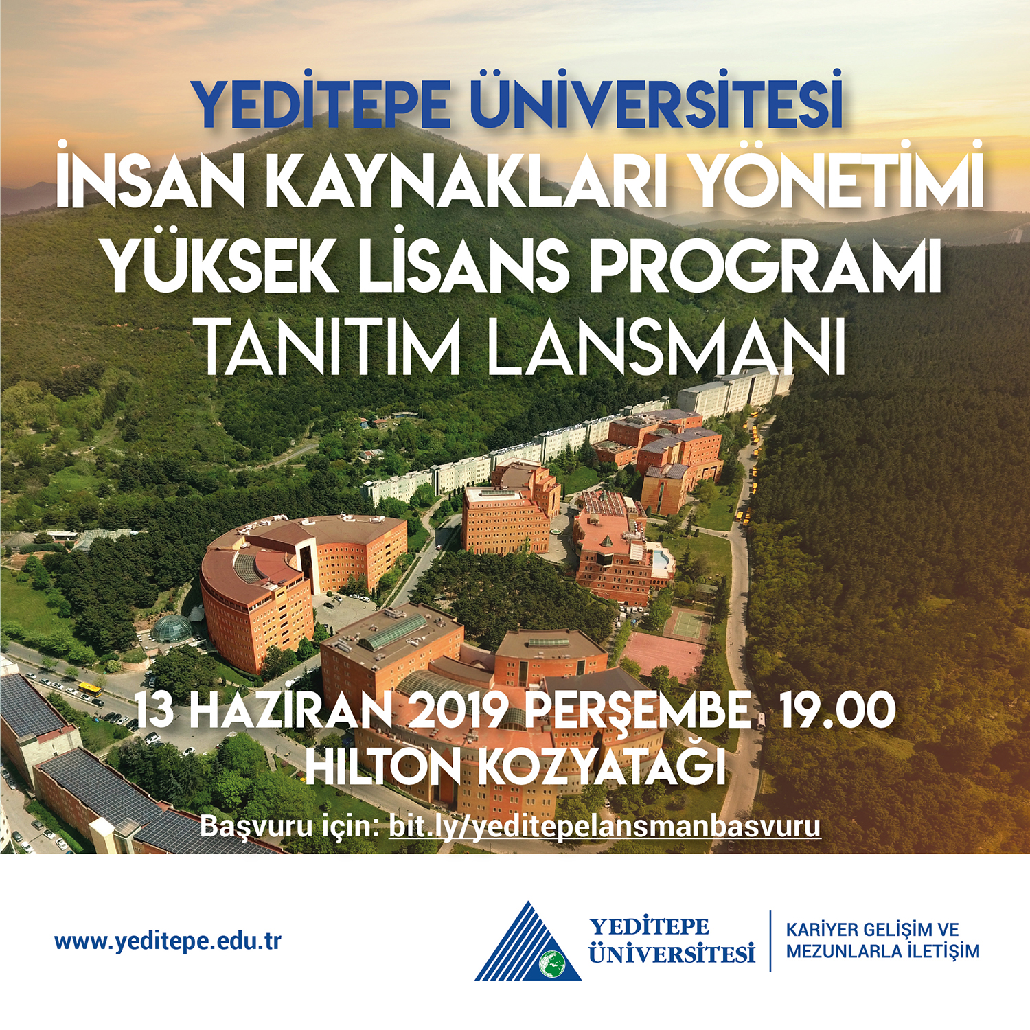 İnsan Kaynakları Yönetimi Yüksek Lisans Programı Tanıtım Lansmanı