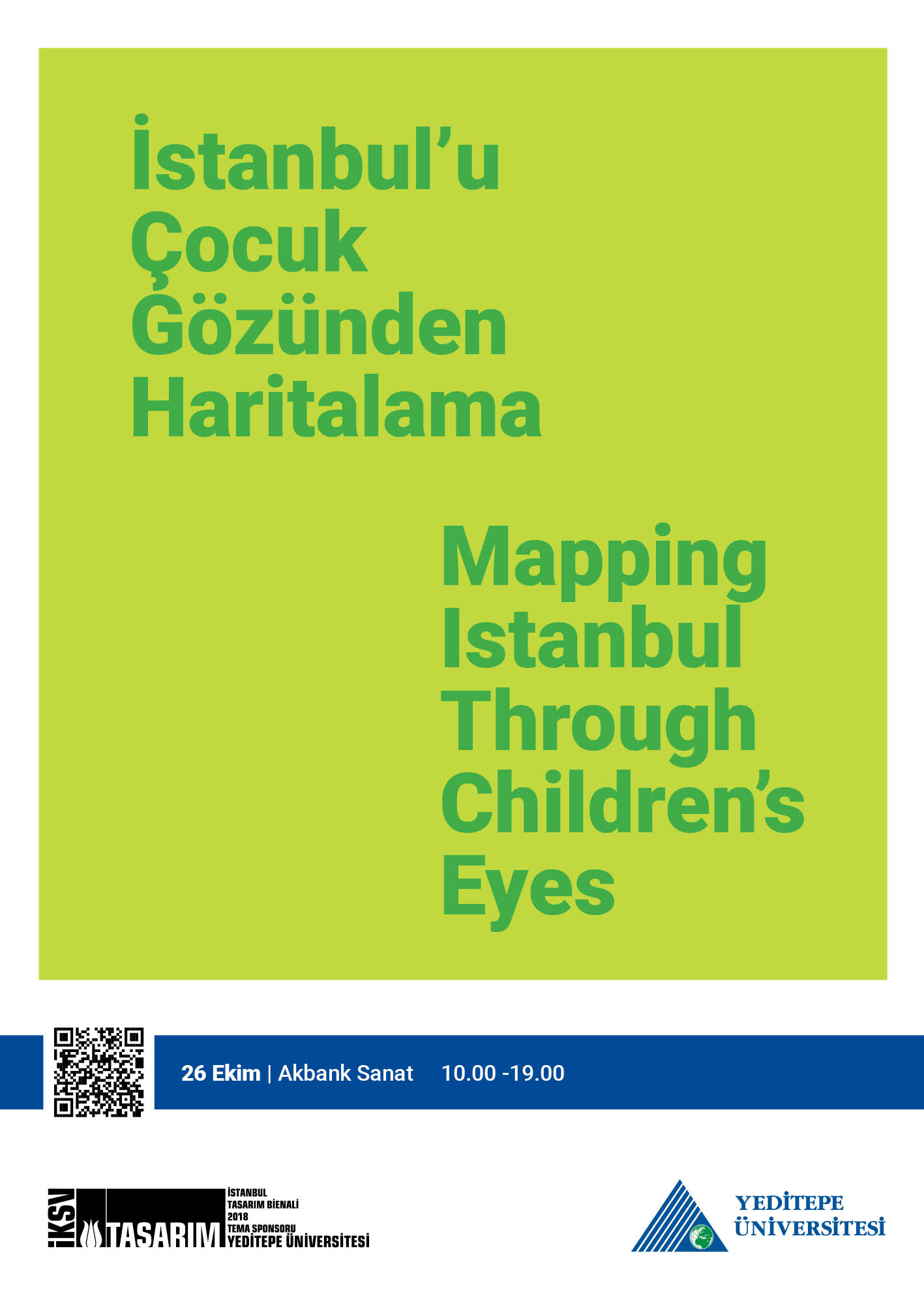 İstanbul’u Çocuk Gözünden Haritalama / 4. İstanbul Tasarım Bienali