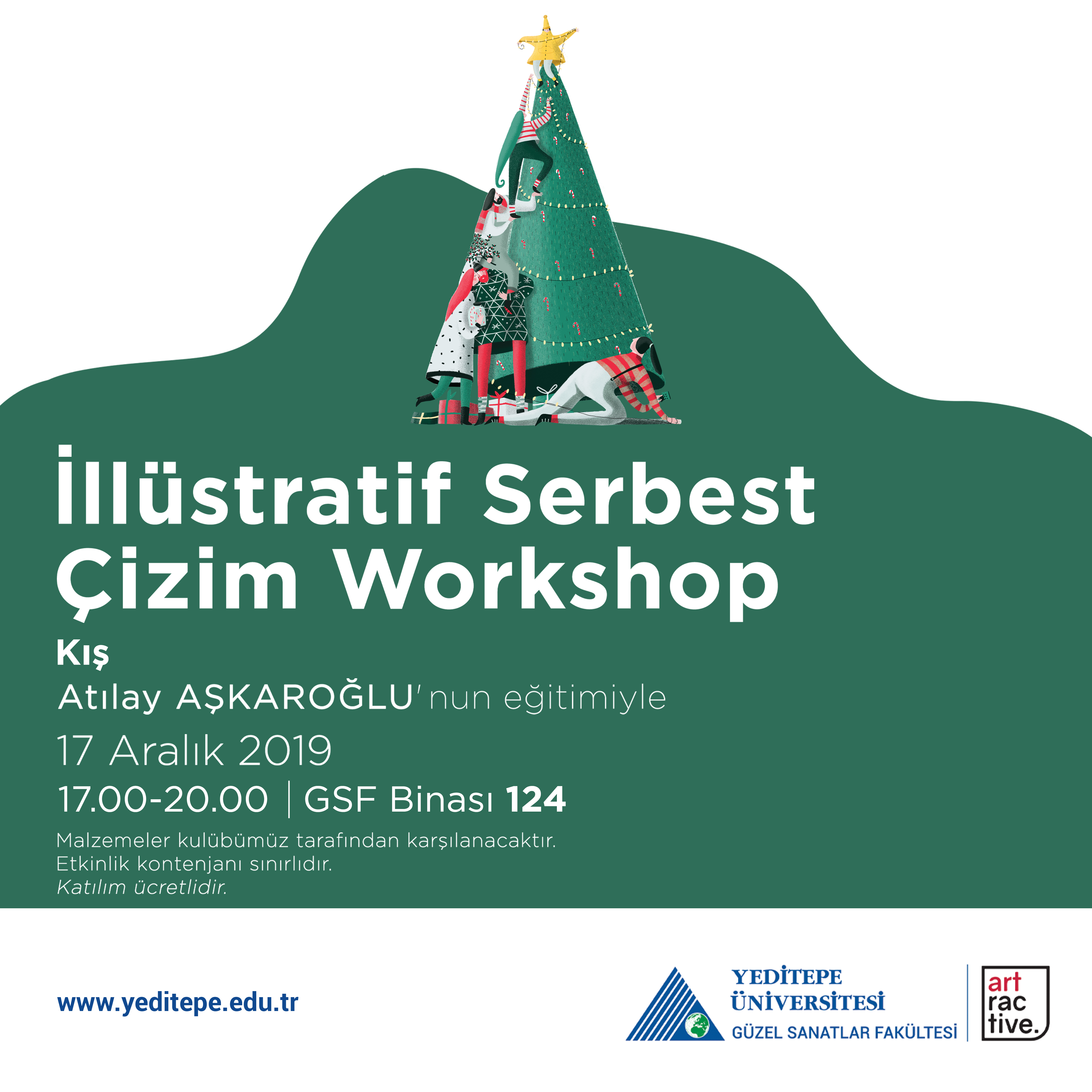 İllüstratif Serbest Çizim Workshop