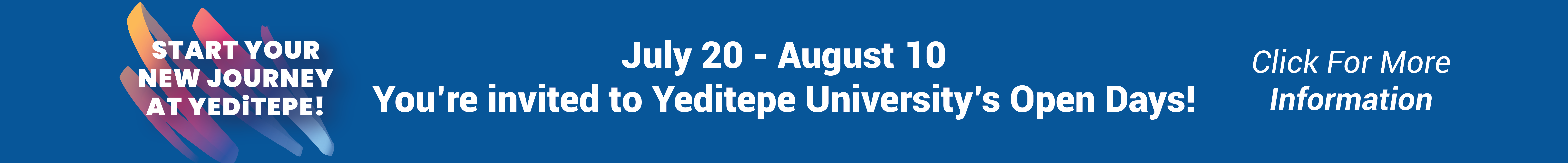 Yeditepe University - Open Days