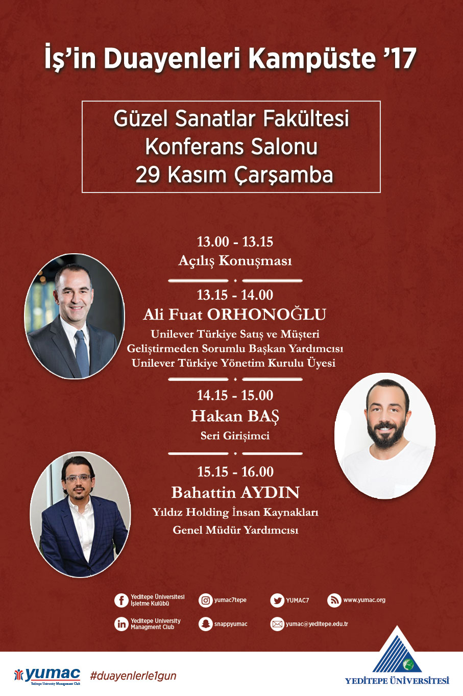 İş'in Duayenleri Kampüste '17