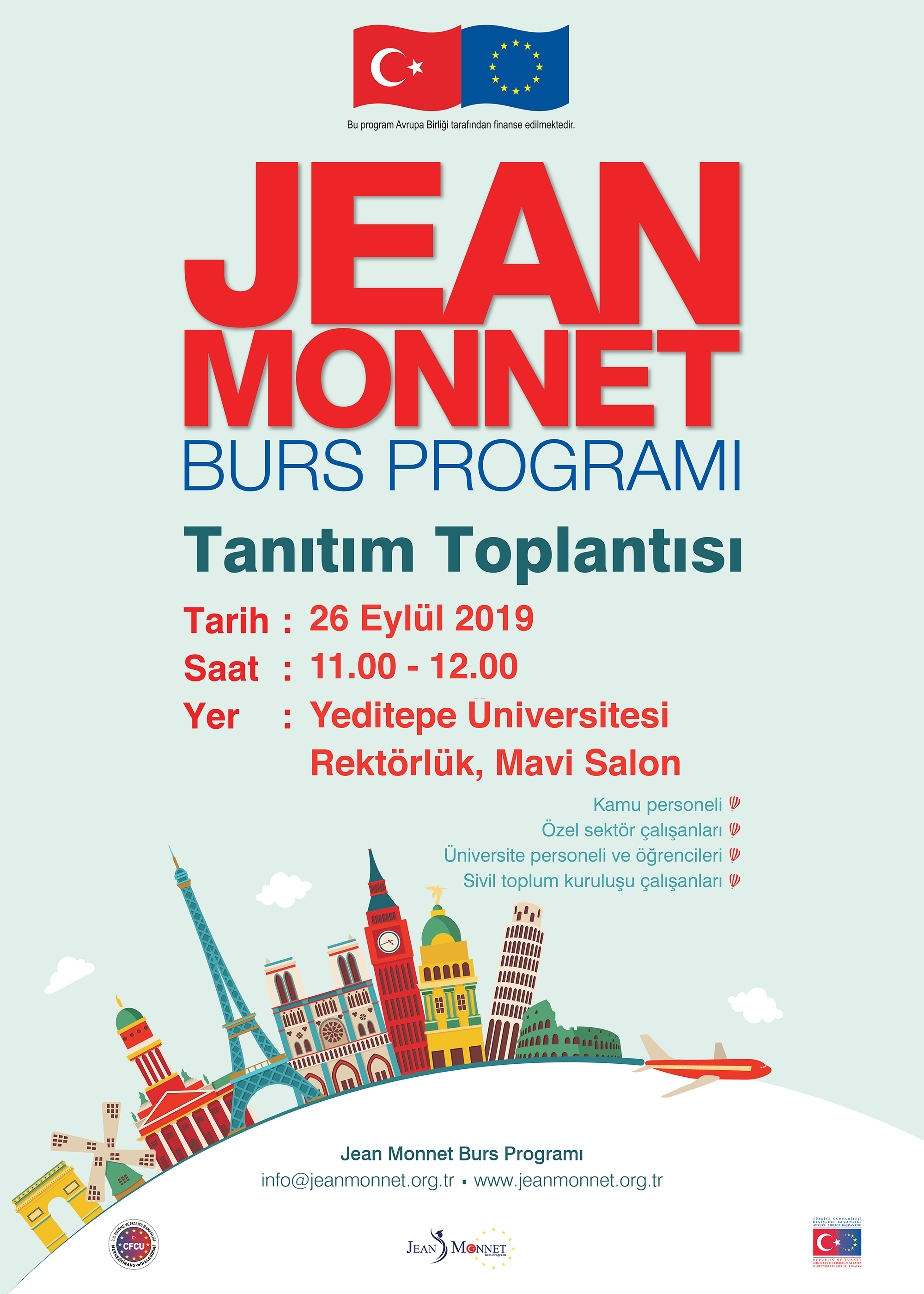 Jean Monnet Burs Programı Tanıtım Toplantısı