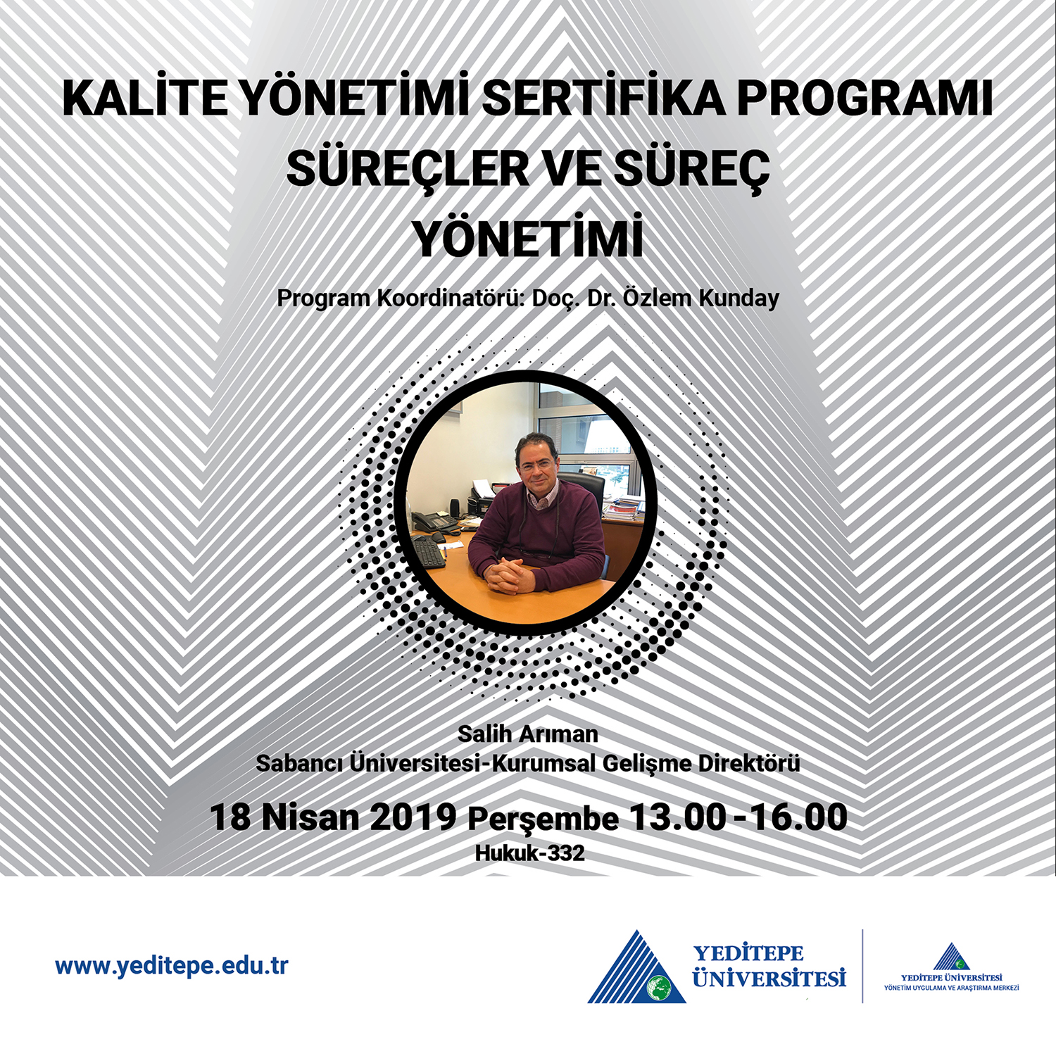 Kalite Yönetimi Sertifika Programı Süreçler ve Süreç Yönetimi