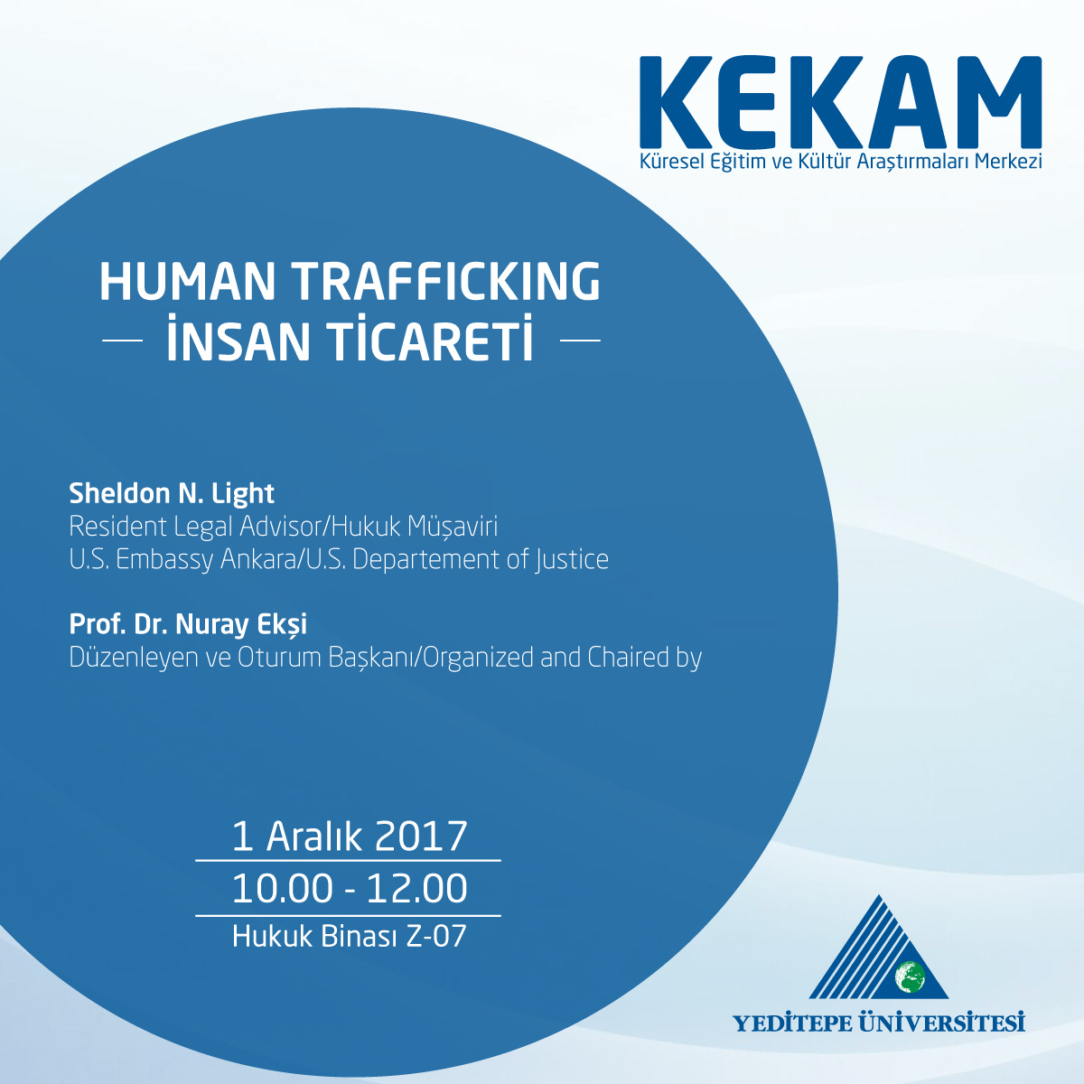 Human Trafficking / İnsan Ticareti Paneli