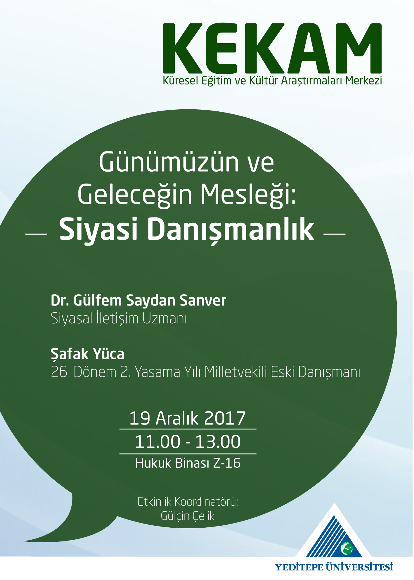Günümüzün ve Geleceğin Mesleği: Siyasi Danışmanlık 
