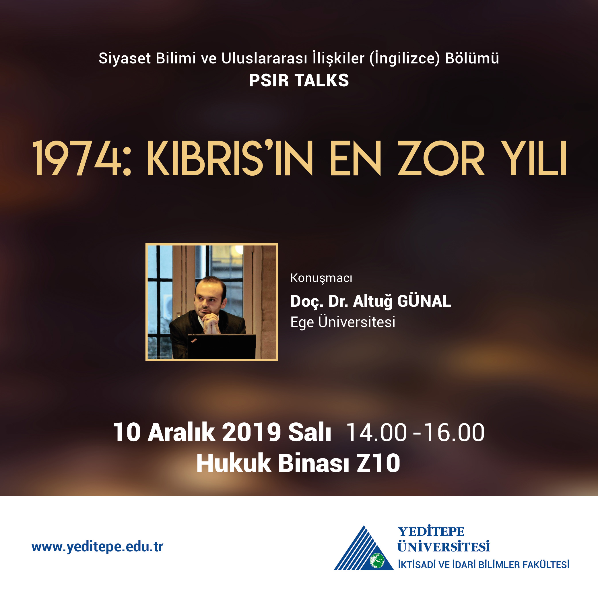 PSIR TALKS - 1974: Kıbrıs'ın En Zor Yılı