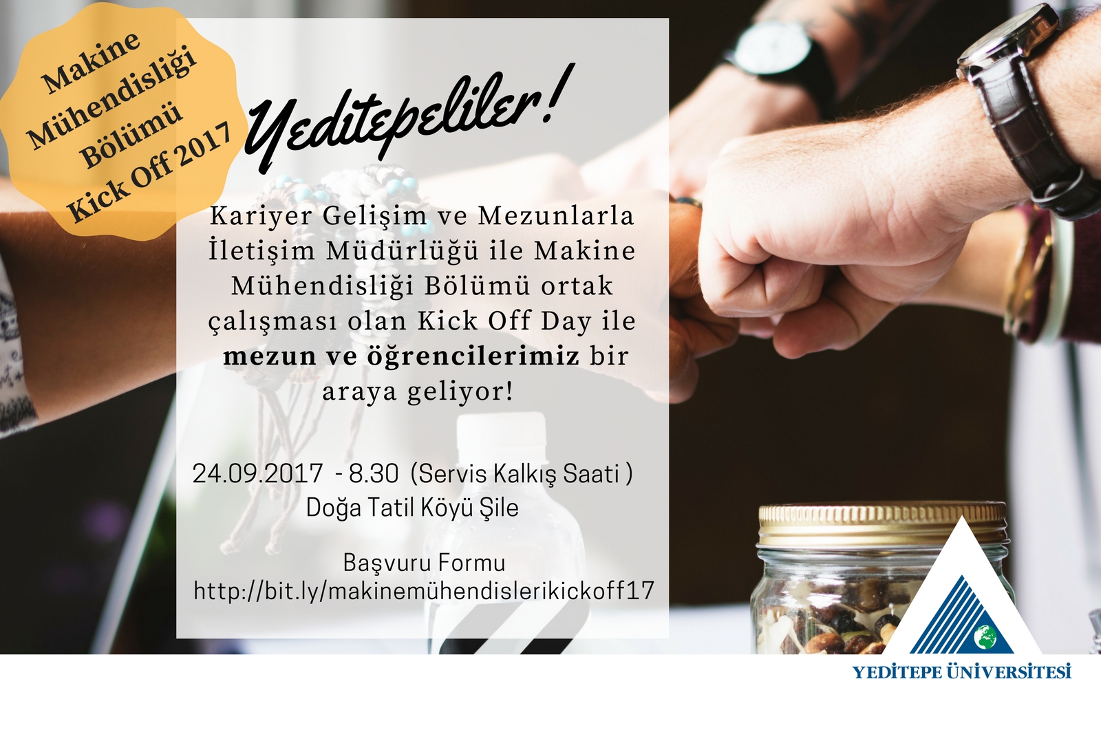 Makine Mühendisliği Bölümü Kick Off 2017