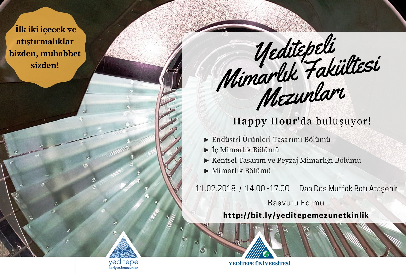 Mimarlık Fakültesi Happy Hour'da Buluşuyor!