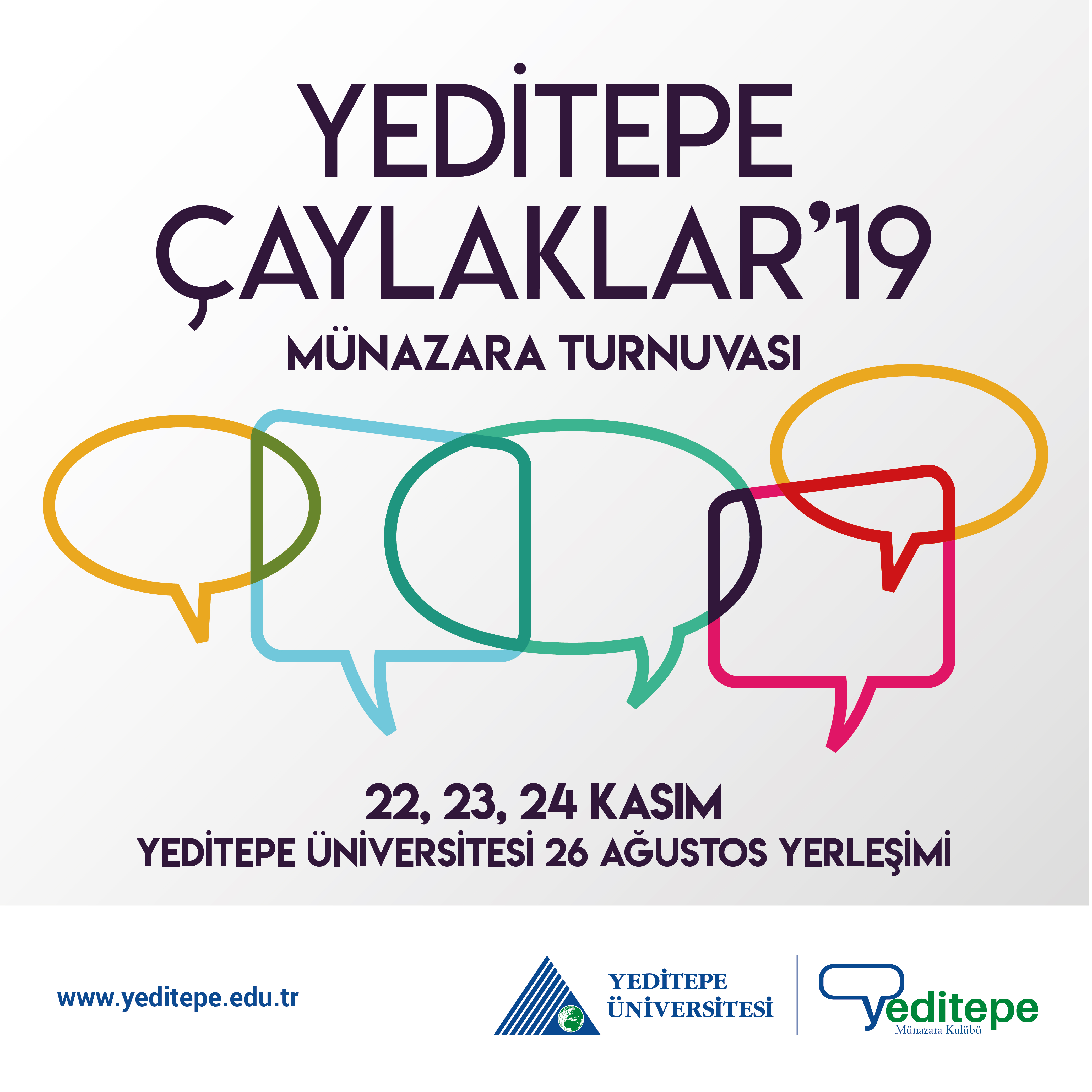 Yeditepe Çaylaklar'19 | Münazara Turnuvası