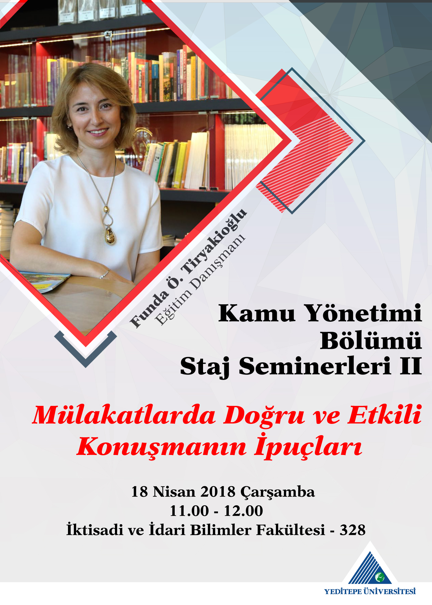 Kamu Yönetimi Bölümü Staj Seminerleri II