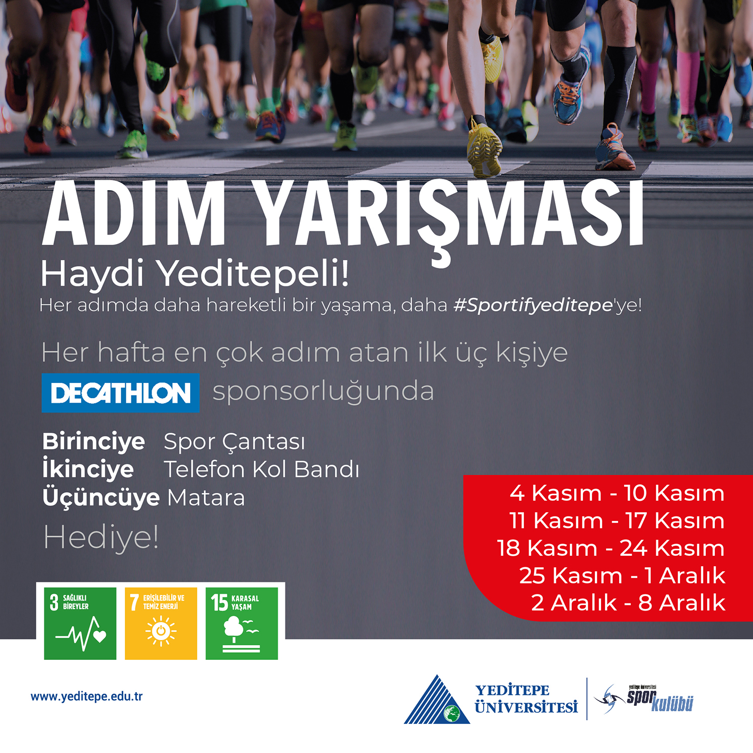 Spor Kulübü - Adım Yarışması