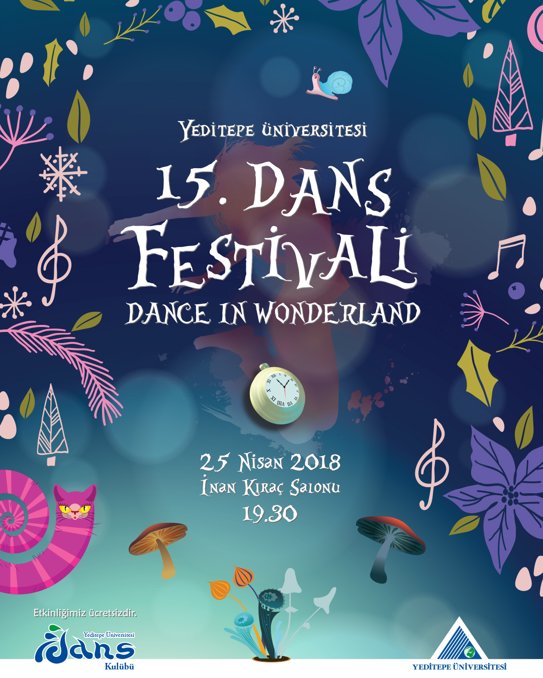 15.Yeditepe Üniversitesi Dans Festivali