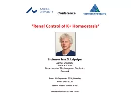 “Renal Control of K+ Homeostasis” 