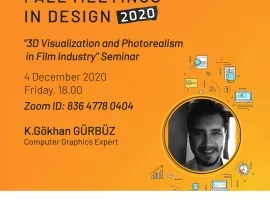 Fall Meetings in Design 2020 - 3D Visualization and Photorealism in Film Industry