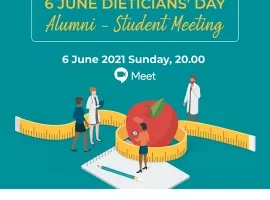 YUDİeNSA - 6 June Dieticians' Day | Alumni - Student Meeting