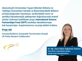 Advancing Sustainable Tea Production in Türkiye with ISPF-Funded Project by Dr. Bahar Soğutmaz Özdemir