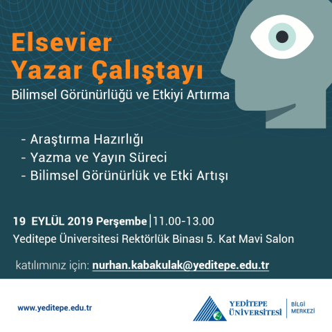 Bilgi Merkezi - Elsevier Yazar Çalıştayı