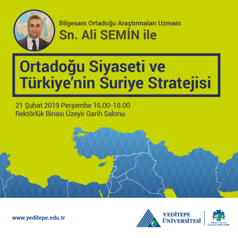 Ortadoğu Siyaseti ve Türkiye'nin Suriye Stratejisi