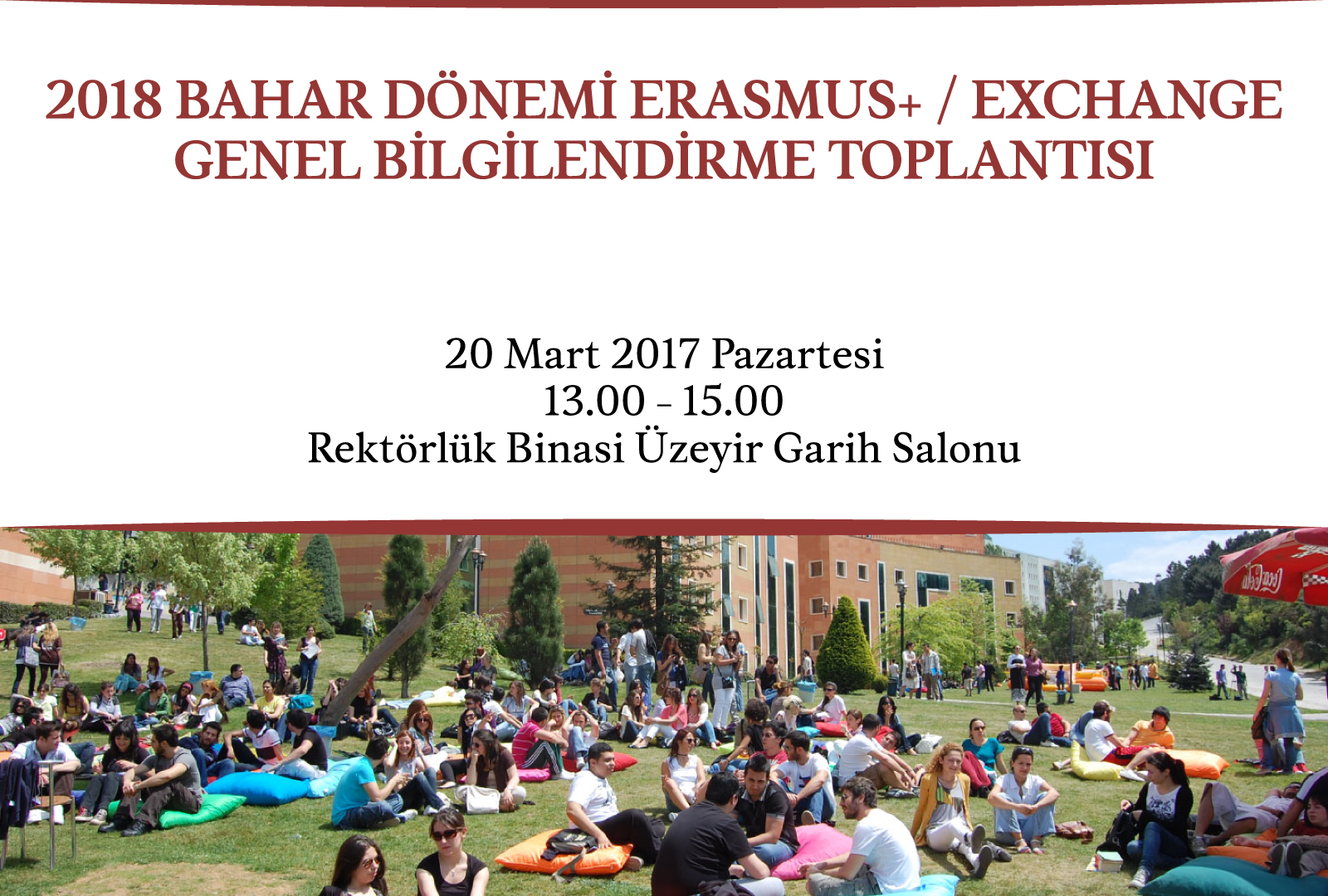 Erasmus & Exchange Bilgilendirme Toplantısı 