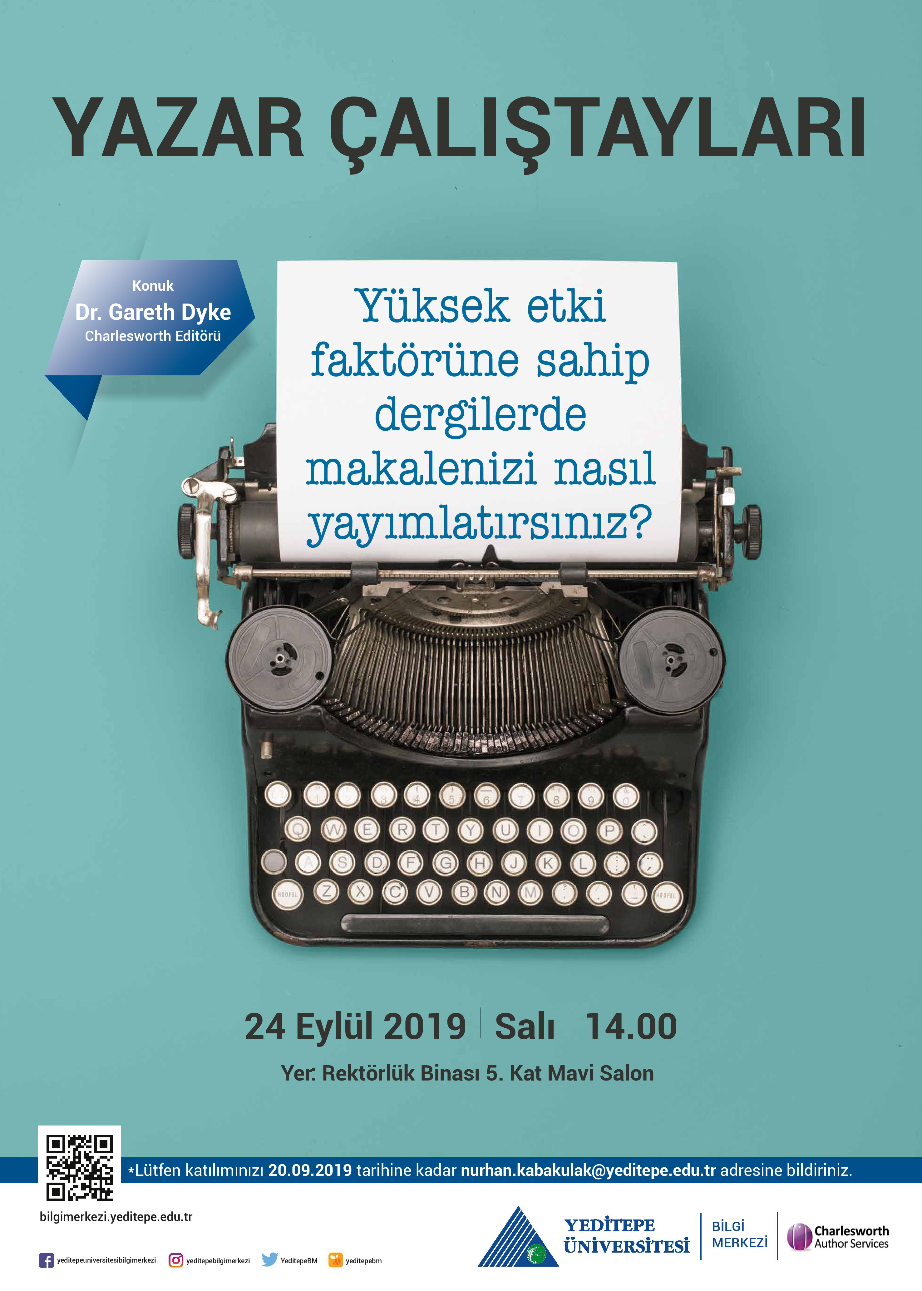 Bilgi Merkezi - Yazar Çalıştayları
