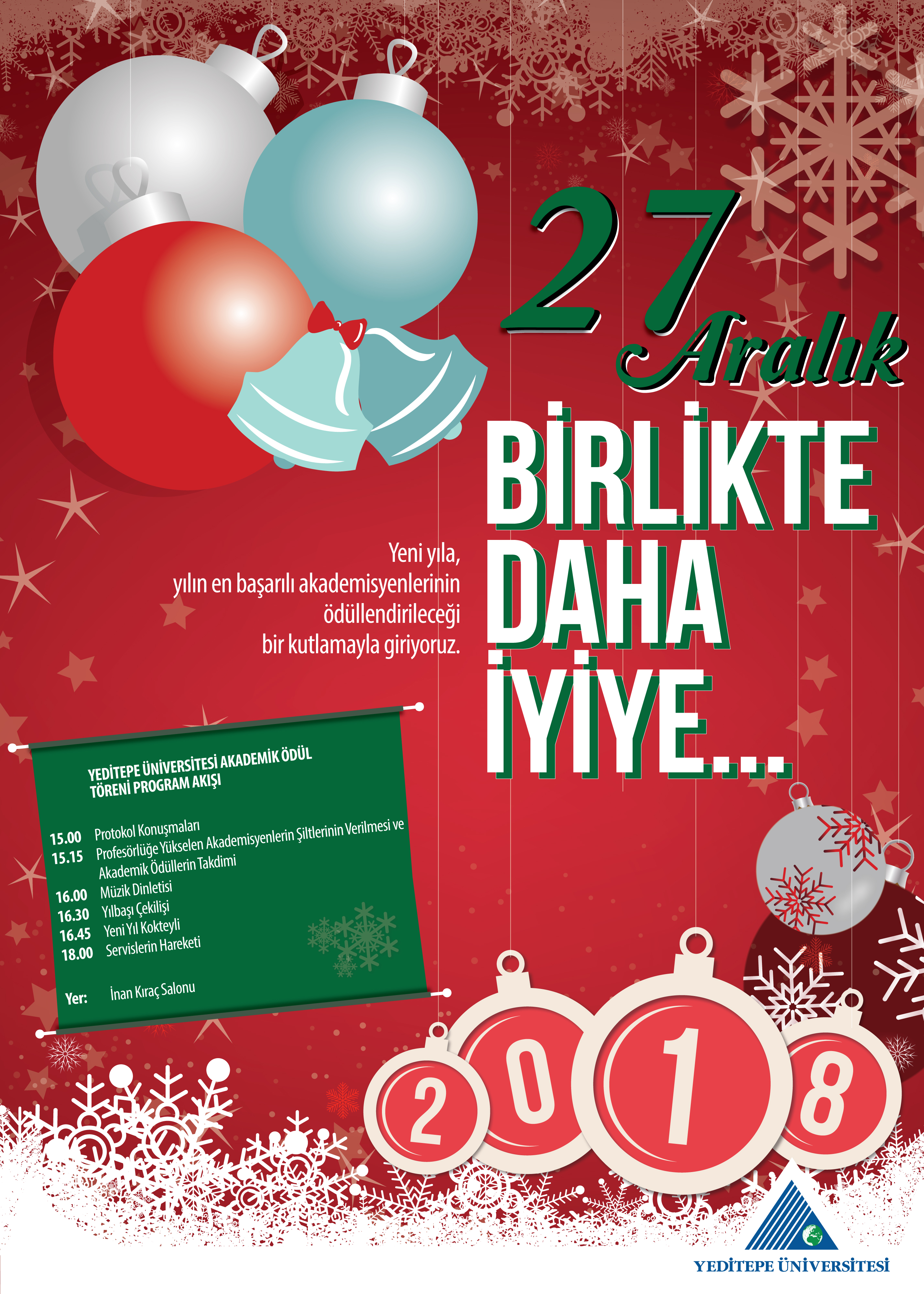 Akademik Tören ve Yeni Yıl Kutlaması