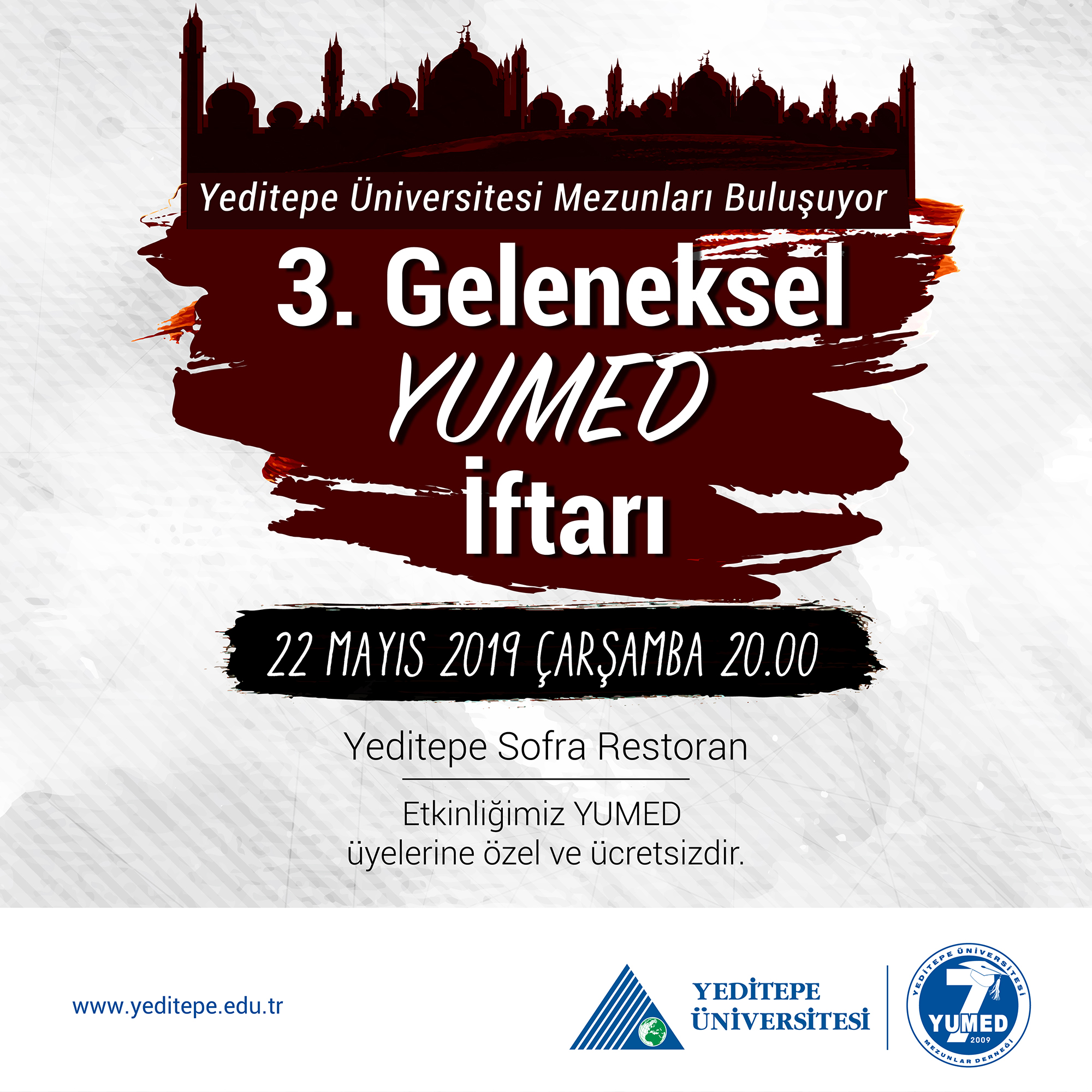 3. Geleneksel YUMED İftarı