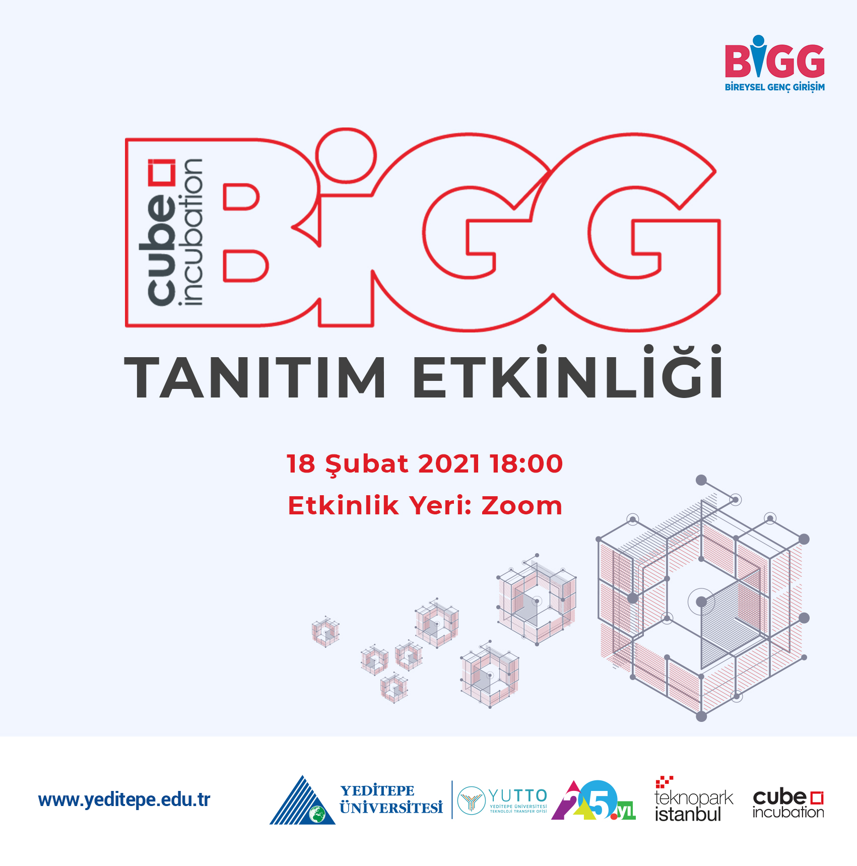 BiGG Cube Incubation Tanıtım Etkinliği